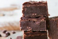 Decadent Dark Fudge Brownies