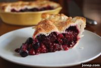 Sun-Kissed Berry Pie