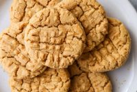 Simply 4-Ingredient Flourless Peanut Butter Cookies
