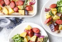 Effortless Sheet Pan Sausage and Potatoes