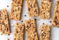 Perfect Chewy Chocolate Chip Granola Bars