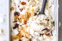 No Churn Smores Ice Cream