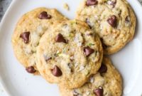 Chocolate Chip Cookies with a Zucchini Twist