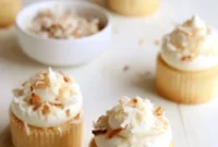 Decadent Coconut Cream Cheese Cupcakes
