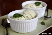 Gourmet Basil Ice Cream