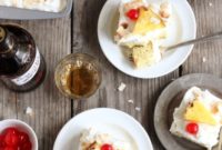 Tropical Pina Colada Tres Leches Cake