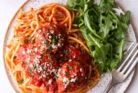 Hearty Spaghetti with Savory Meatballs
