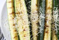 Parmesan-Crusted Grilled Zucchini