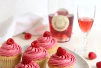 Blush Raspberry Rose Cupcakes