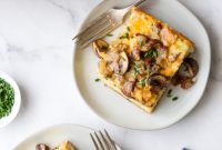 Hearty Sausage and Mushroom Breakfast Bake
