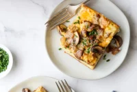 Hearty Sausage and Mushroom Breakfast Casserole