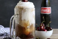 Spiked Cherry Cola Float