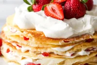 Strawberry Cream Dream Crepe