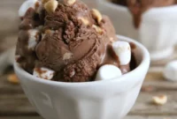 Decadent Dark Chocolate Rocky Road with Toasted Hazelnuts
