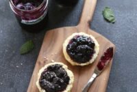 Zesty Blueberry Mojito Jam