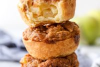 Individual Sour Cream Apple Pies