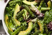 Roasted Asparagus and Creamy Avocado Medley