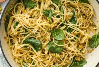 Zesty Pistachio Lemon Pasta