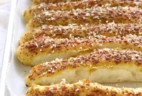 Cheesy Pesto Parmesan Tear & Share Bread