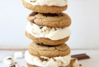 Campfire Delight Ice Cream Sandwiches