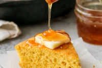 Honey-Kissed Buttermilk Cornbread