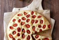 Rustic Roasted Tomato Focaccia