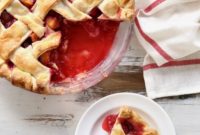 Luscious Raspberry Plum Pie