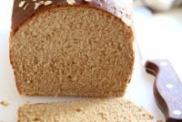Golden Honey Oat Whole Wheat Loaf