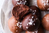 Decadent Salted Chocolate Truffles