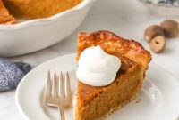 Traditional Pumpkin Pie