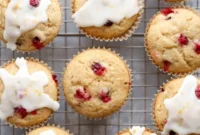 Citrus Kissed Cranberry Muffins