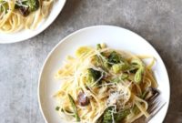 Golden Roasted Vegetable Asiago Fettuccine Alfredo