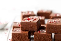 Decadent Peppermint Fudge