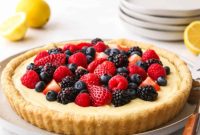 Zesty Lemon Berry Tart