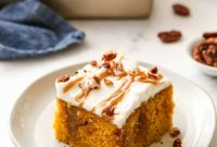 Decadent Pumpkin Caramel Infusion Cake