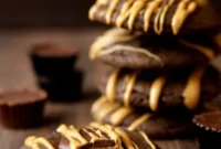 Chocolate Peanut Butter Cup Cookies