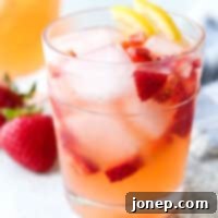 Effortless Strawberry Lemonade 7 Glass of Easy Strawberry Lemonade