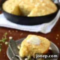 Delicious Homemade Cornbread with Fresh Corn