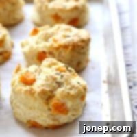 Rustic Butternut Rosemary Biscuits 2 Butternut Squash and Rosemary Biscuits | completelydelicious.com