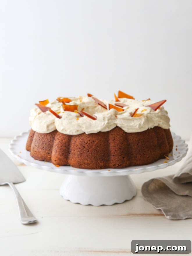 This Caramel Bundt Cake is a fall favorite!