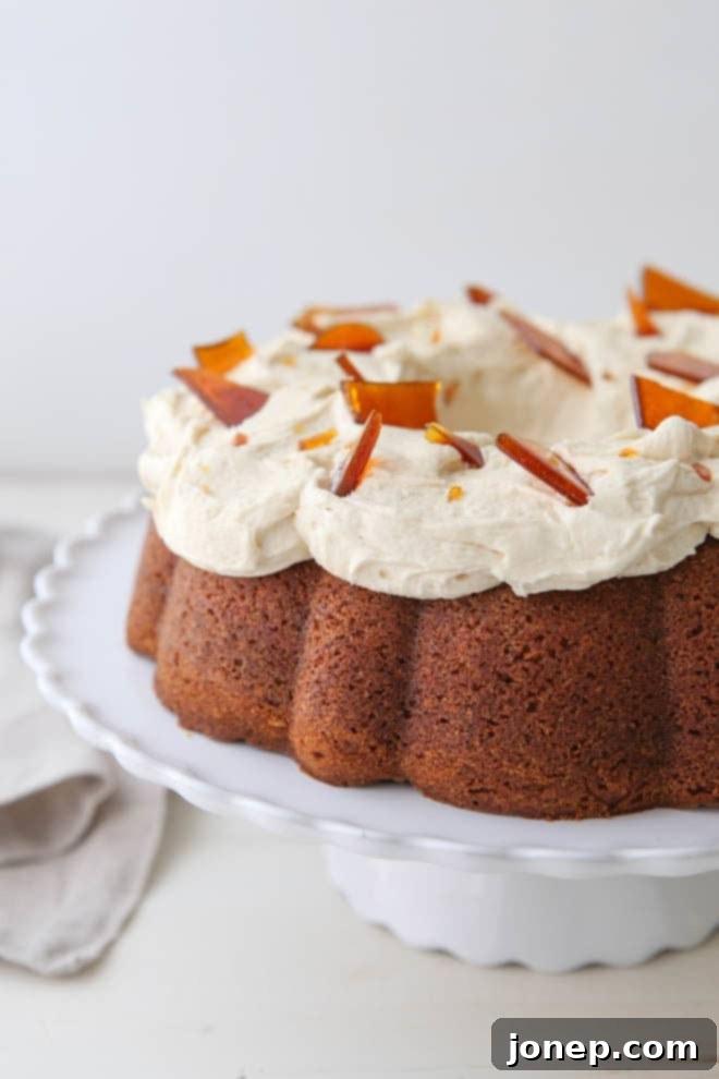 This Caramel Bundt Cake is a fall favorite!