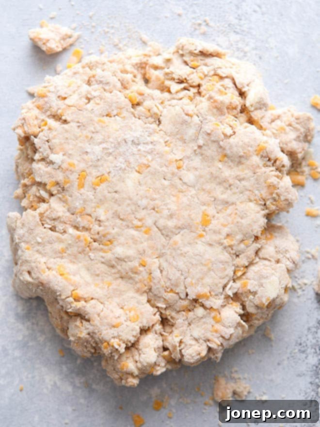 Several golden brown biscuits on a baking sheet, ready to be served