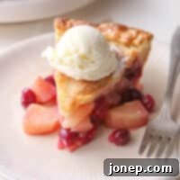 Crimson Pear Delight 7 This cranberry pear pie is the perfect dessert for fall