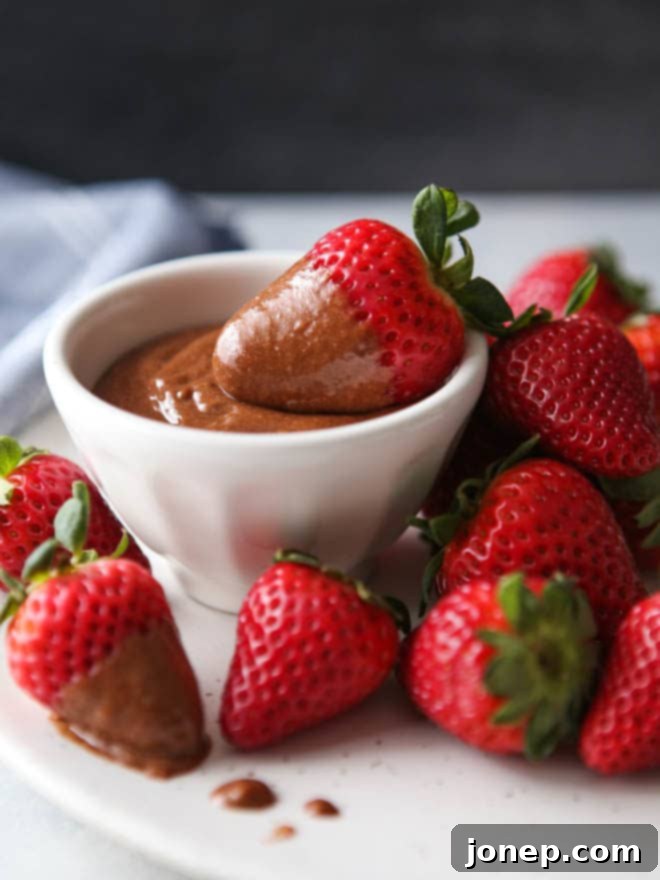 Chocolate "zabaglione" or wine sauce is rich and decadent!
