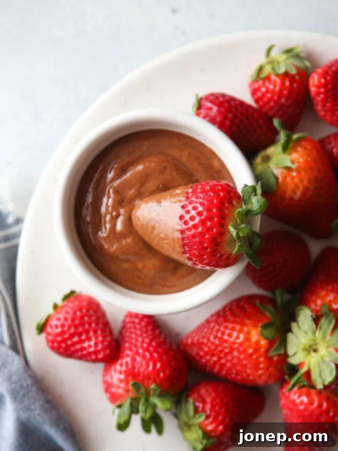 Chocolate "zabaglione" or wine sauce is rich and decadent!