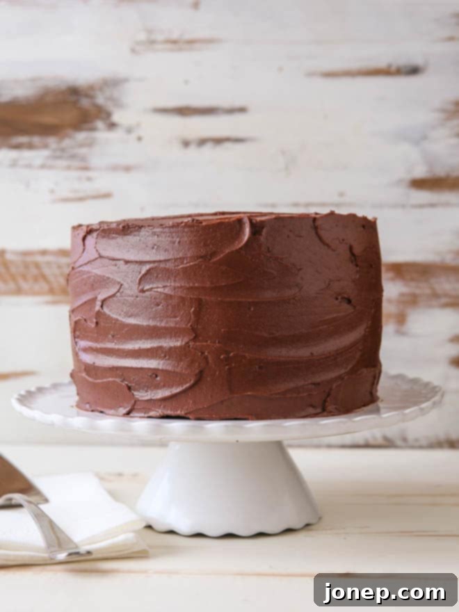 Learn how to build a layer cake on completelydelicious.com
