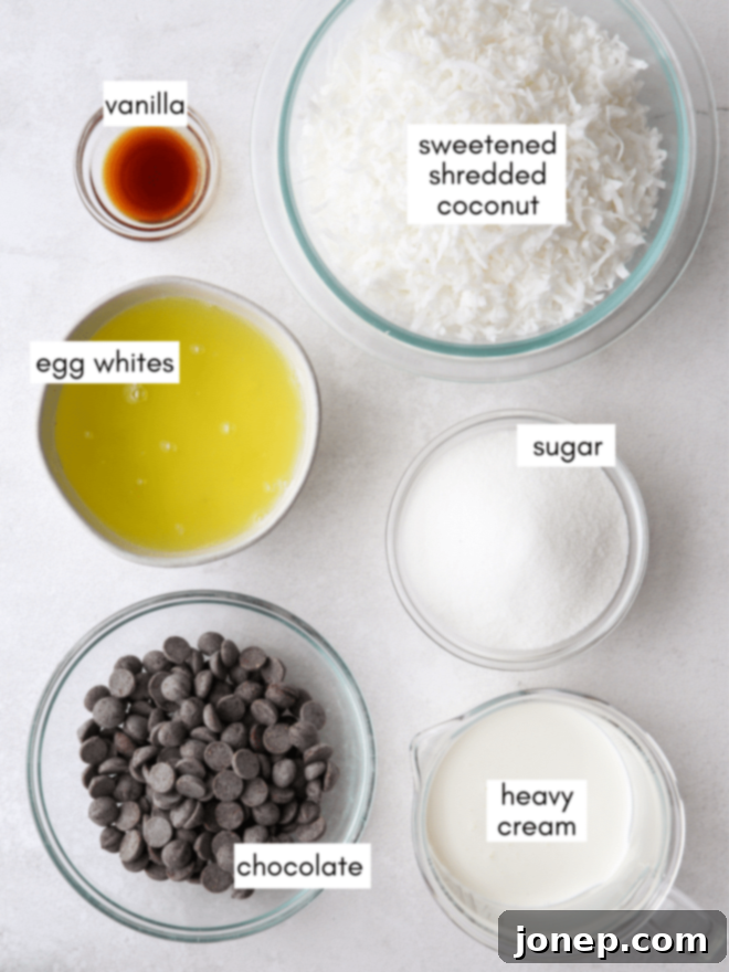 coconut macaroon ingredients