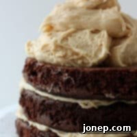 Decadent Peanut Butter Buttercream 2 A beautifully piped creamy peanut butter buttercream frosting