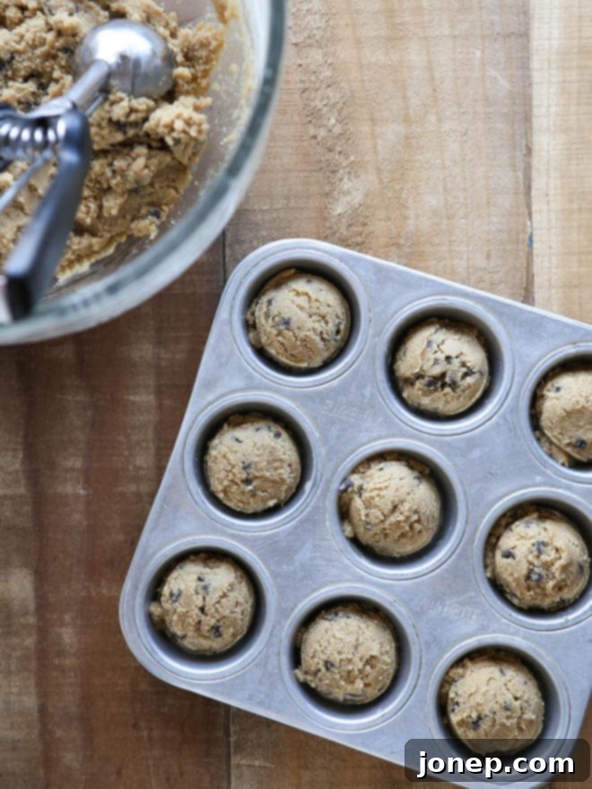 Chocolate Chip Cookie Cups with Cookie Dough Frosting