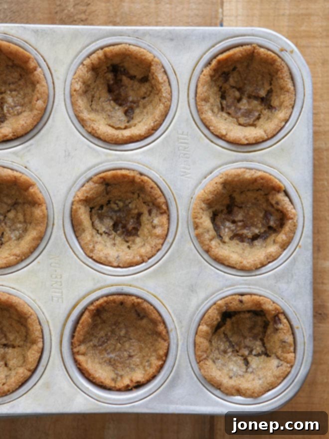 Chocolate Chip Cookie Cups with Cookie Dough Frosting
